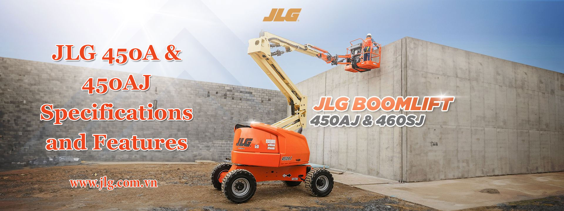 JLG 450A and 450AJ: Specifications and Features